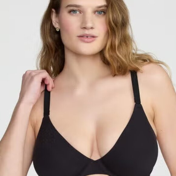 CUUP Scoop Black Modal Bra, Size 32F NEW w/o TAG - Picture 1 of 5
